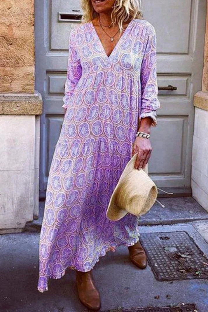 Robe Longue Bohème - Terriva - Little Paris