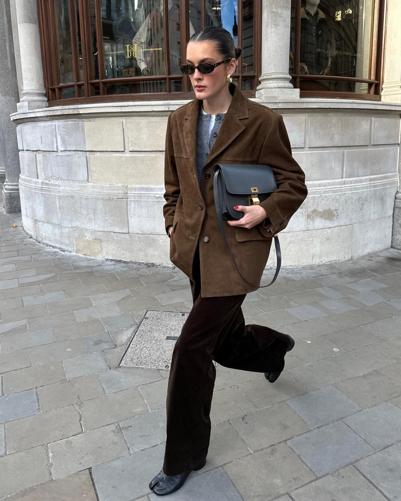 Blazer en daim - Tirza - Little Paris