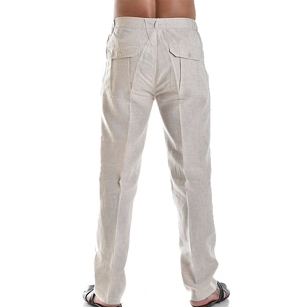 Pantalon d'Été en Lin Respirant pour Homme – Antoni – Little Paris