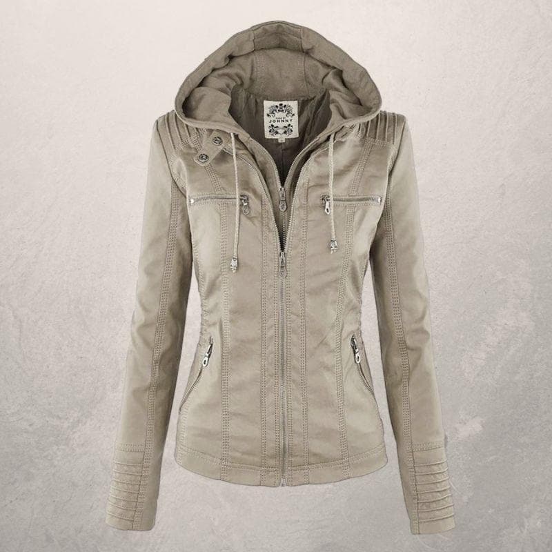 Veste en cuir - Jessey - Little Paris