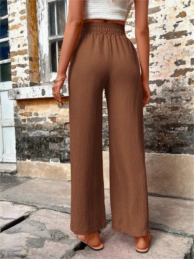 Pantalon Élastique Taille Haute – Kiana - Little Paris