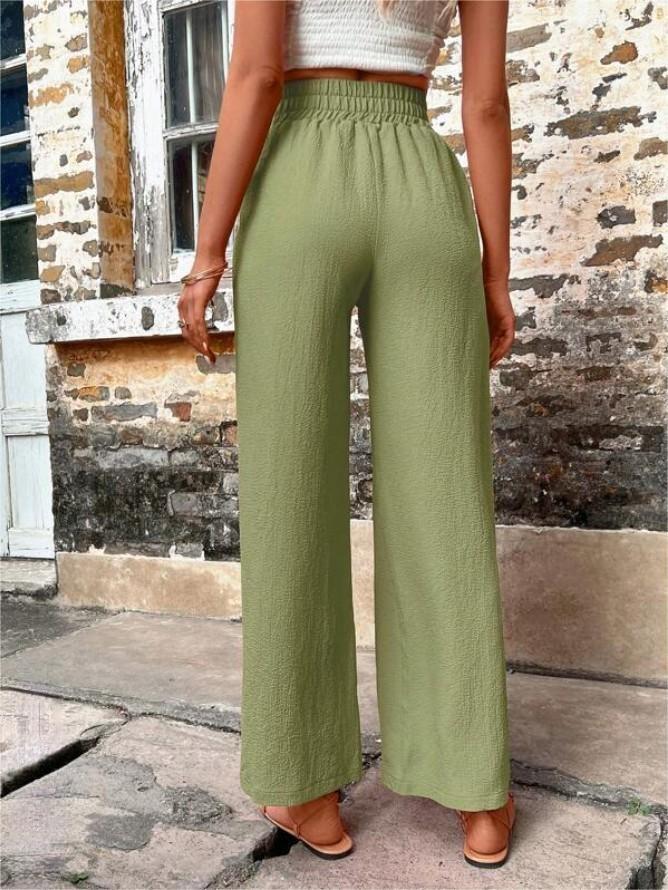 Pantalon Élastique Taille Haute – Kiana - Little Paris
