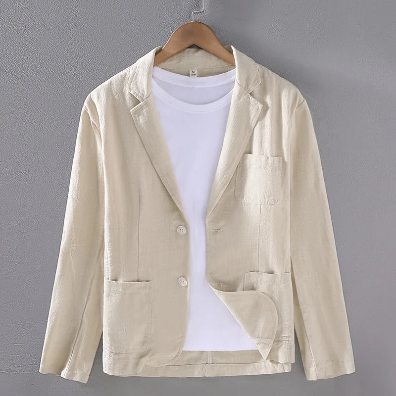 Manteau Blazer en Lin - Niels - Little Paris