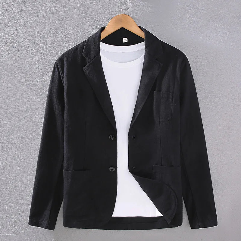 Manteau Blazer en Lin - Niels - Little Paris