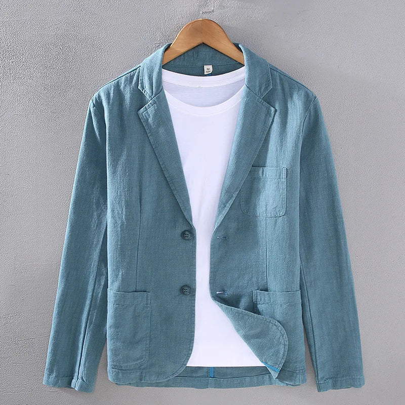 Manteau Blazer en Lin - Niels - Little Paris
