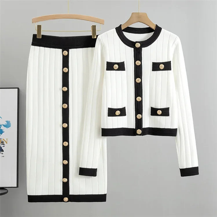 Ensemble vintage en maille - Peneli - Little Paris