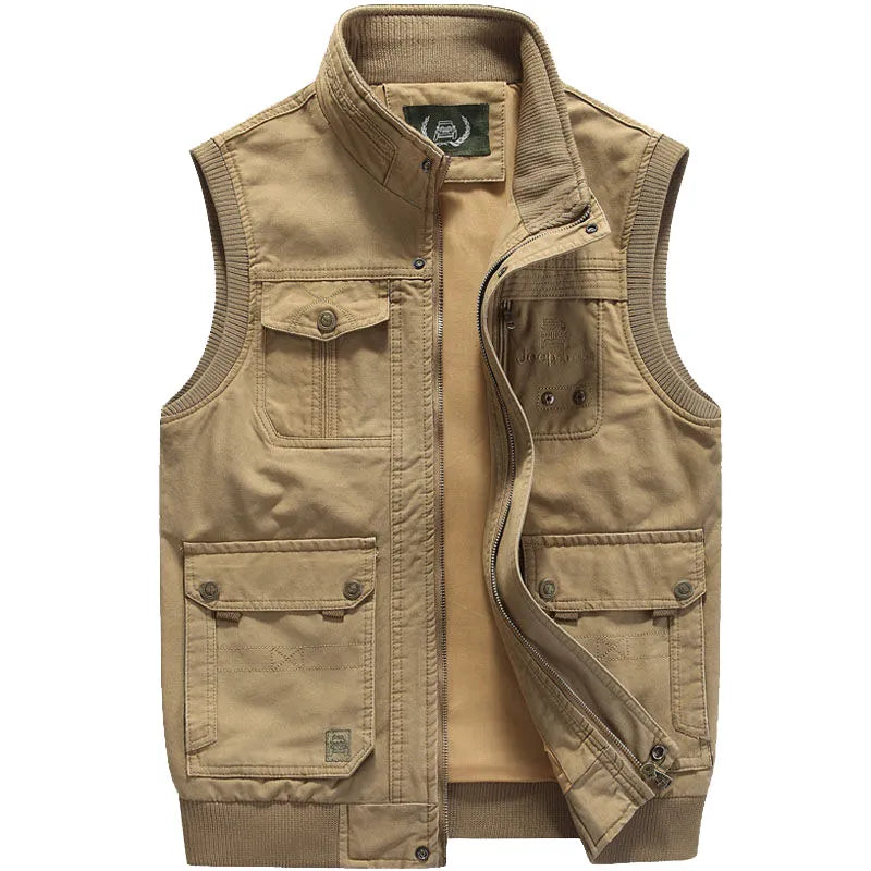 Gilet multi-poches vintage - Hans - Little Paris