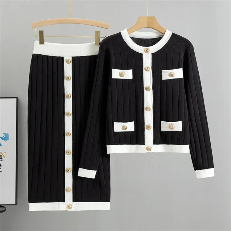 Ensemble vintage en maille - Peneli - Little Paris