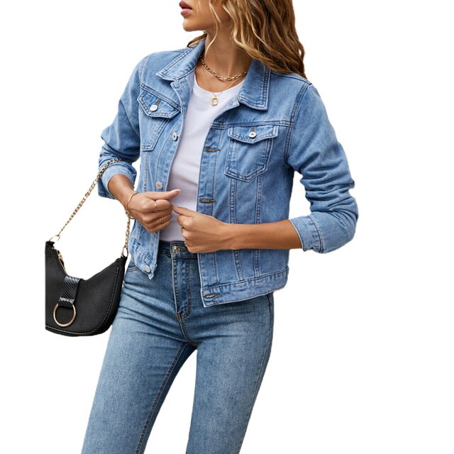 Veste au look denim - Boa - Little Paris