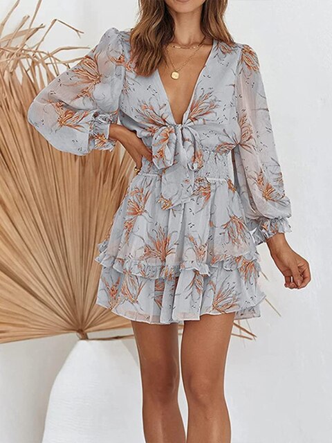 Robe Courte Fleur - Pigu - Little Paris
