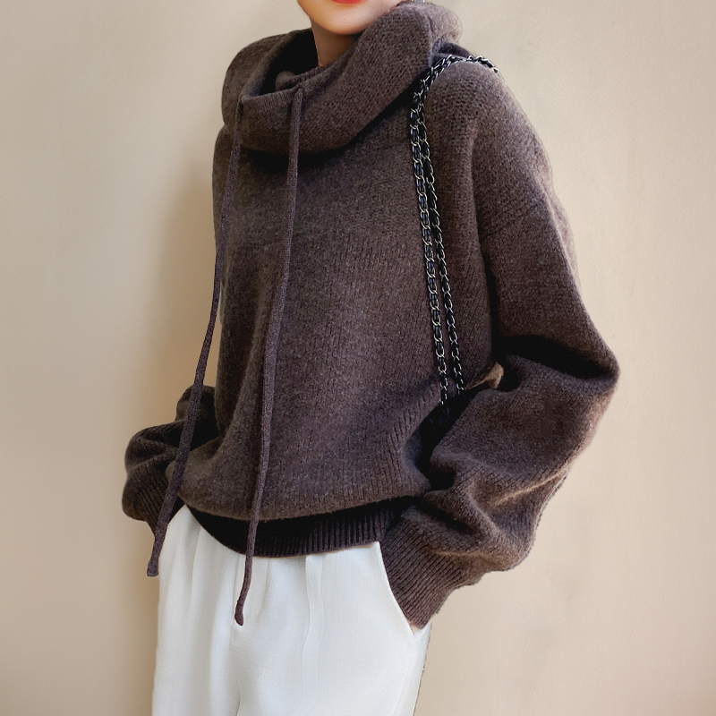Pull à col Maille oversize - Meridol -Little Paris
