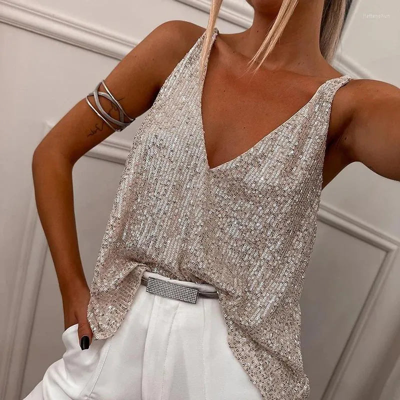 Top à paillettes - Sandri - Little Paris