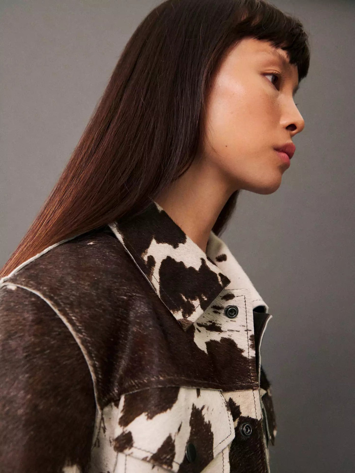 Veste tendance imprimé vache - Mowi - Little Paris