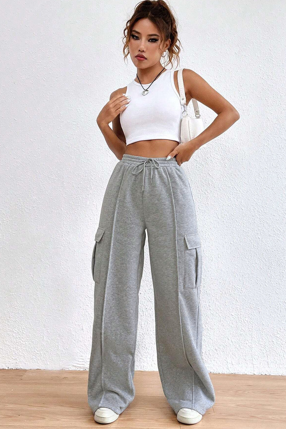 Pantalon de sport cargo - Glena - Little Paris