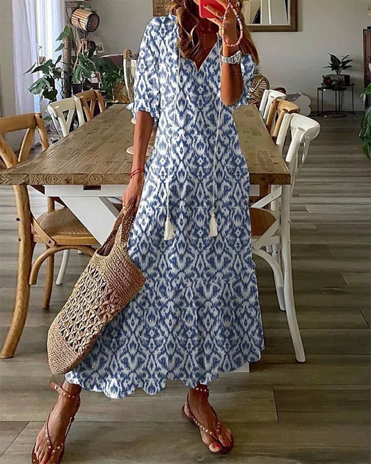 Maxi Robe - Parel - Little Paris