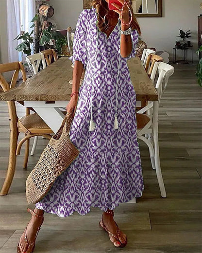 Maxi Robe - Parel - Little Paris