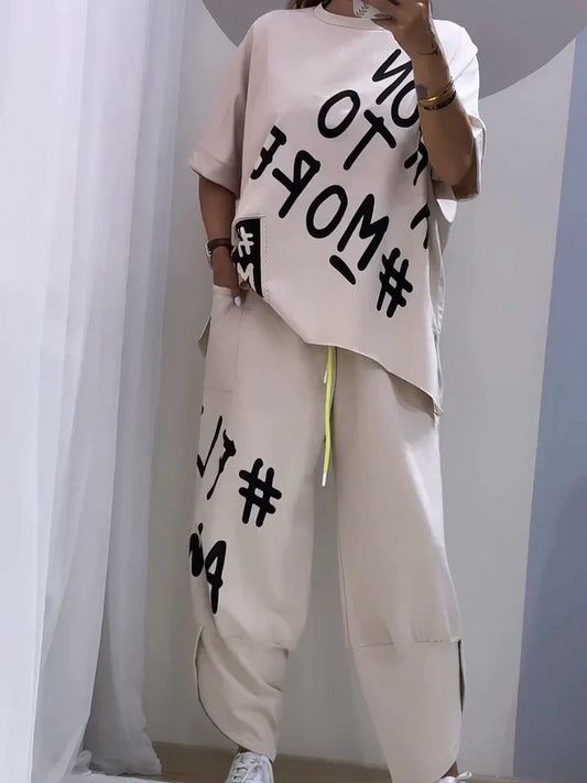Ensemble loungewear en coton - Cinol - Little Paris