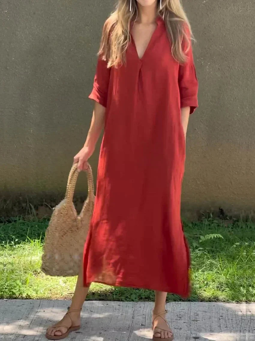 Robe en lin - Ginae - Little Paris