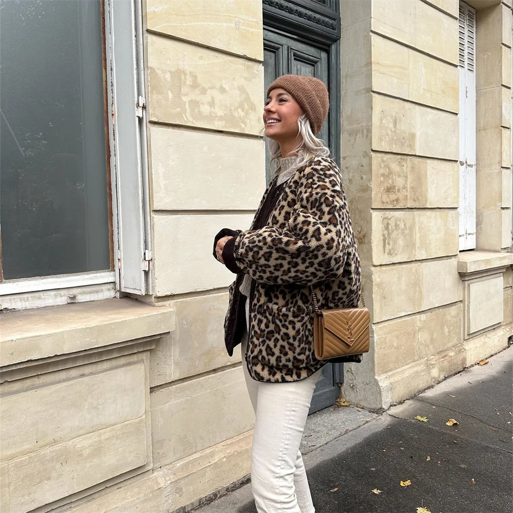 Veste de printemps imprimé léopard - Alexi - Little Paris