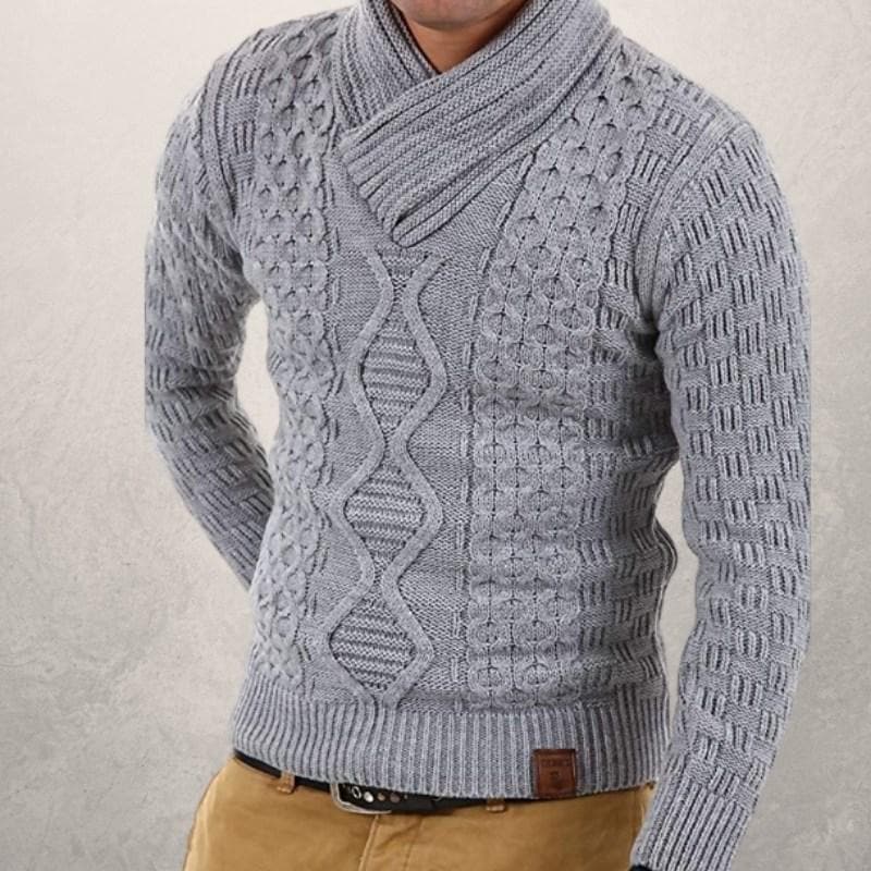 Pull d'hiver tricoté - Achmed - Little Paris