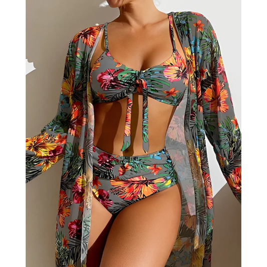 Ensemble De Bikinis Trois Pièces - Hor - Little Paris