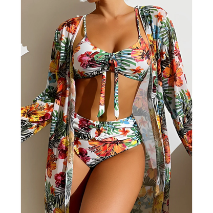 Ensemble De Bikinis Trois Pièces - Hor - Little Paris