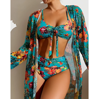 Ensemble De Bikinis Trois Pièces - Hor - Little Paris