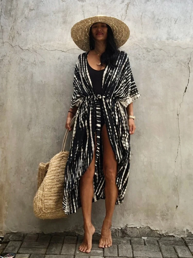 Kimono de Plage Long - Shio - Little Paris