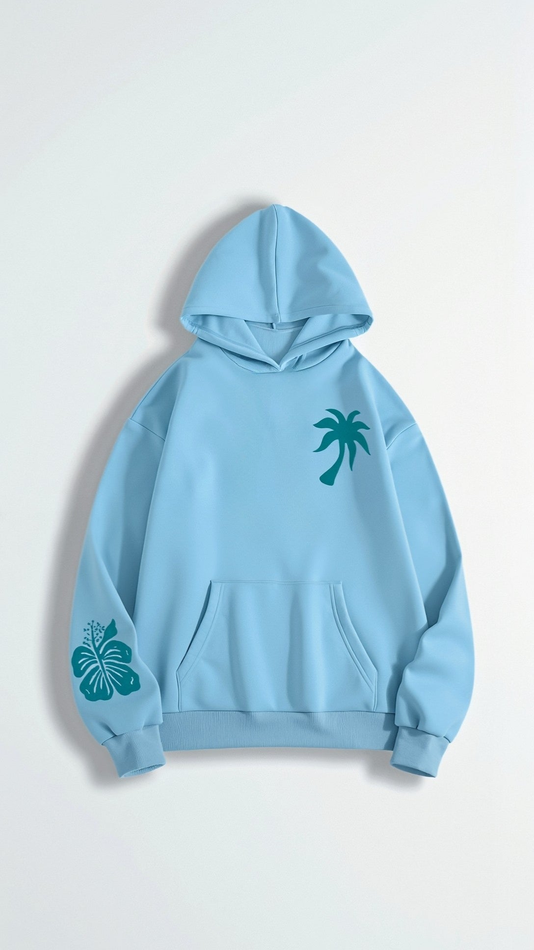 Sweatshirt à capuche - Palm - Little Paris