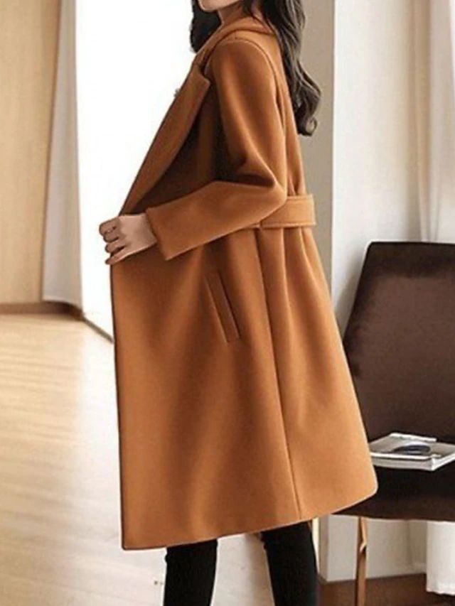 Manteau d'hiver avec ceinture - Karine - Little Paris