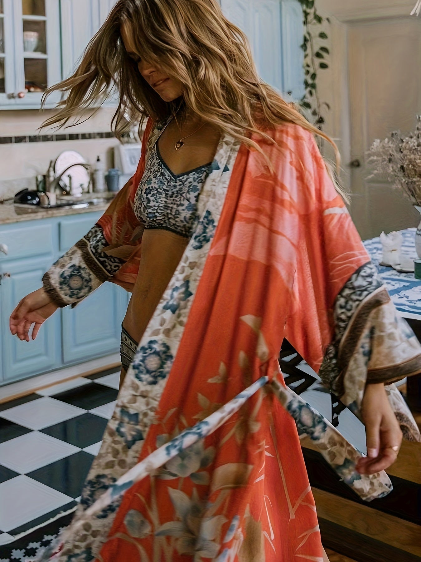 Robe Kimono - Vera - Little Paris