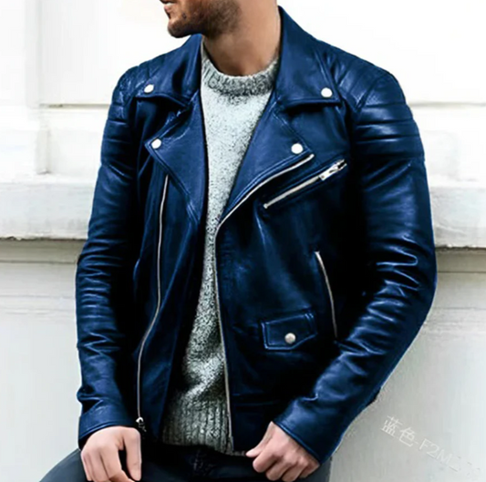 Veste en cuir - Emilio - Little Paris