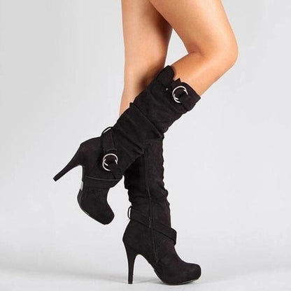 Bottes en cuir - Danielle - Little Paris