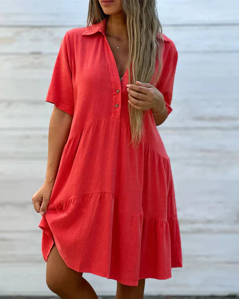 Robe d'été à boutons - Pien - Little Paris