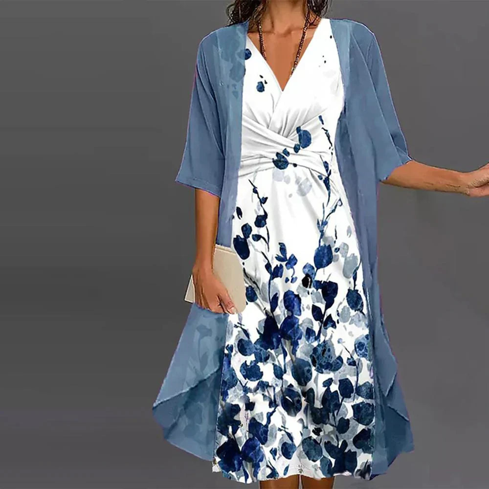 Robe midi deux pièces - Wilma - Little Paris