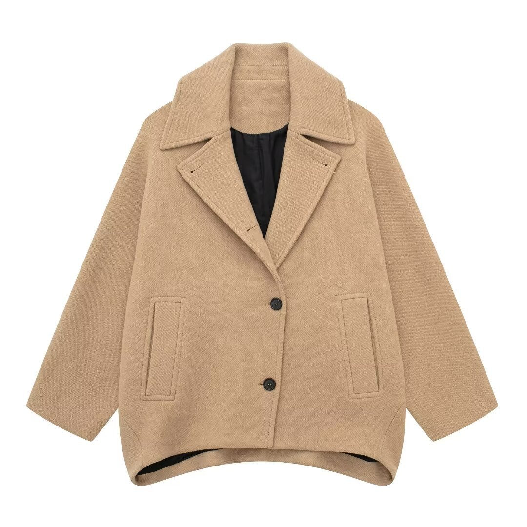Manteau oversize en laine - Faiz - Little Paris