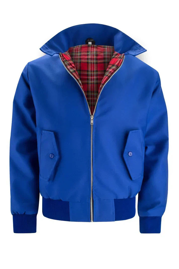 Veste urbaine pour homme avec doublure à carreaux et col - Gerit - Little Paris