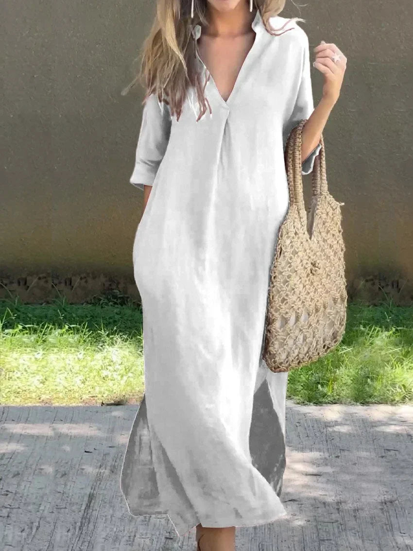 Robe en lin - Ginae - Little Paris