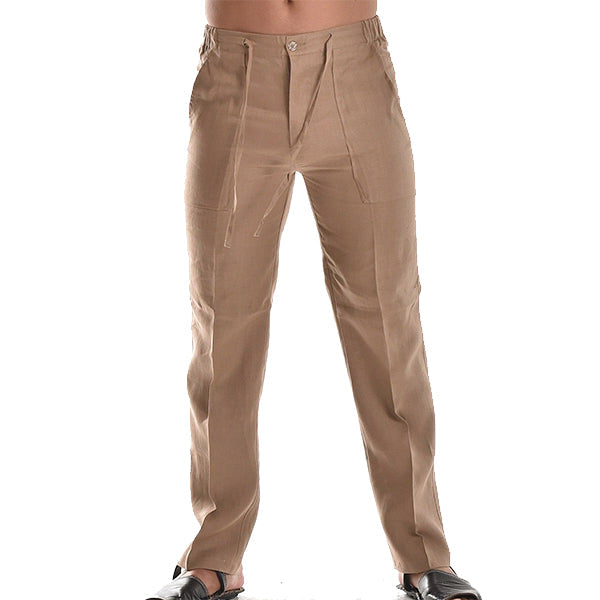 Pantalon d'Été en Lin Respirant pour Homme – Antoni – Little Paris