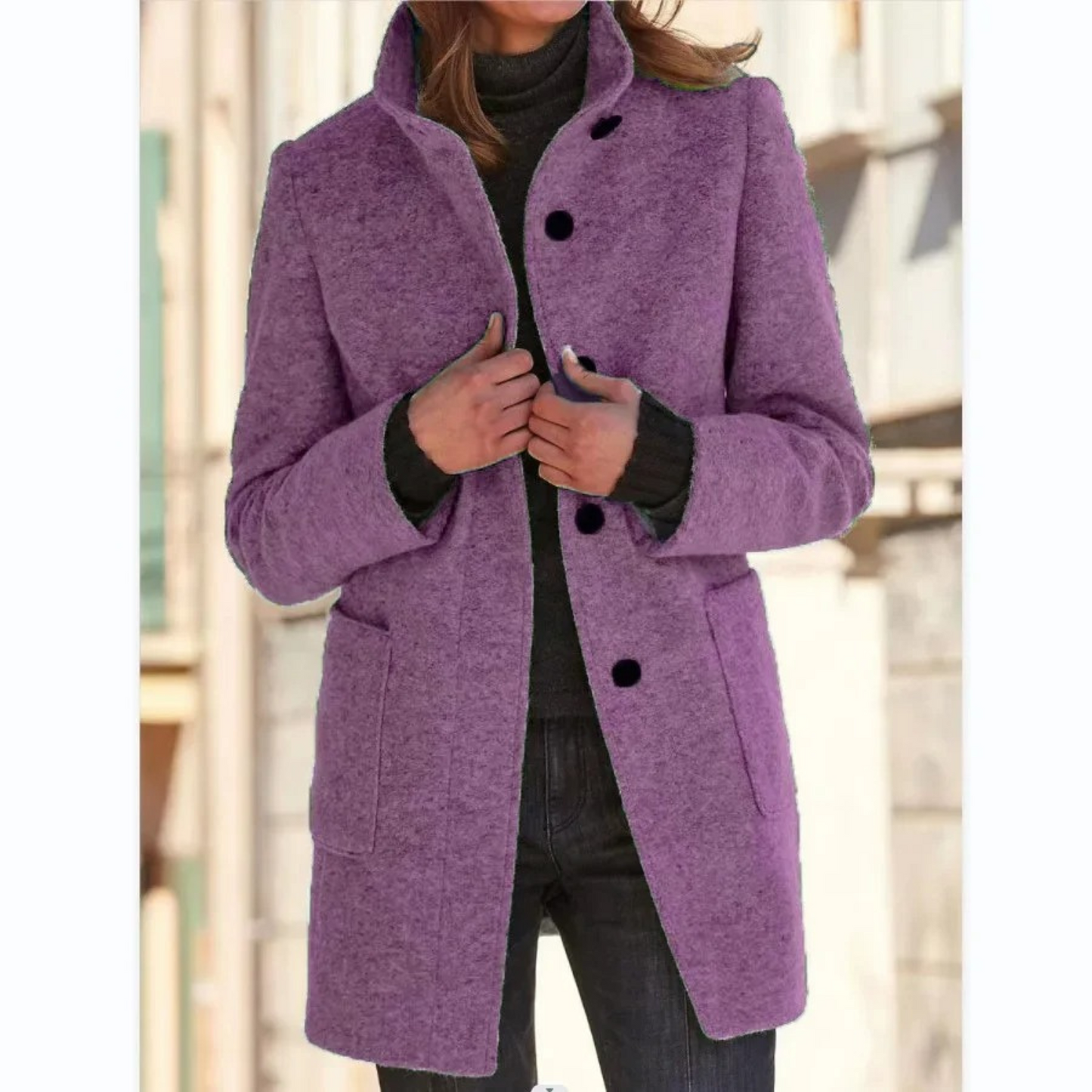 Manteau en laine - Mexy - Little Paris