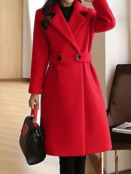 Manteau d'hiver avec ceinture - Karine - Little Paris