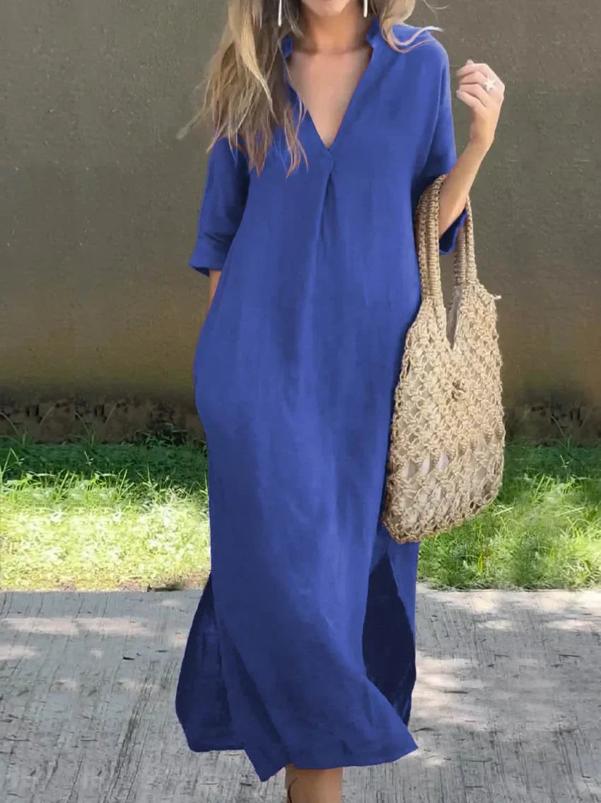 Robe en lin - Ginae - Little Paris