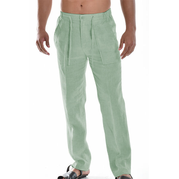 Pantalon d'Été en Lin Respirant pour Homme – Antoni – Little Paris