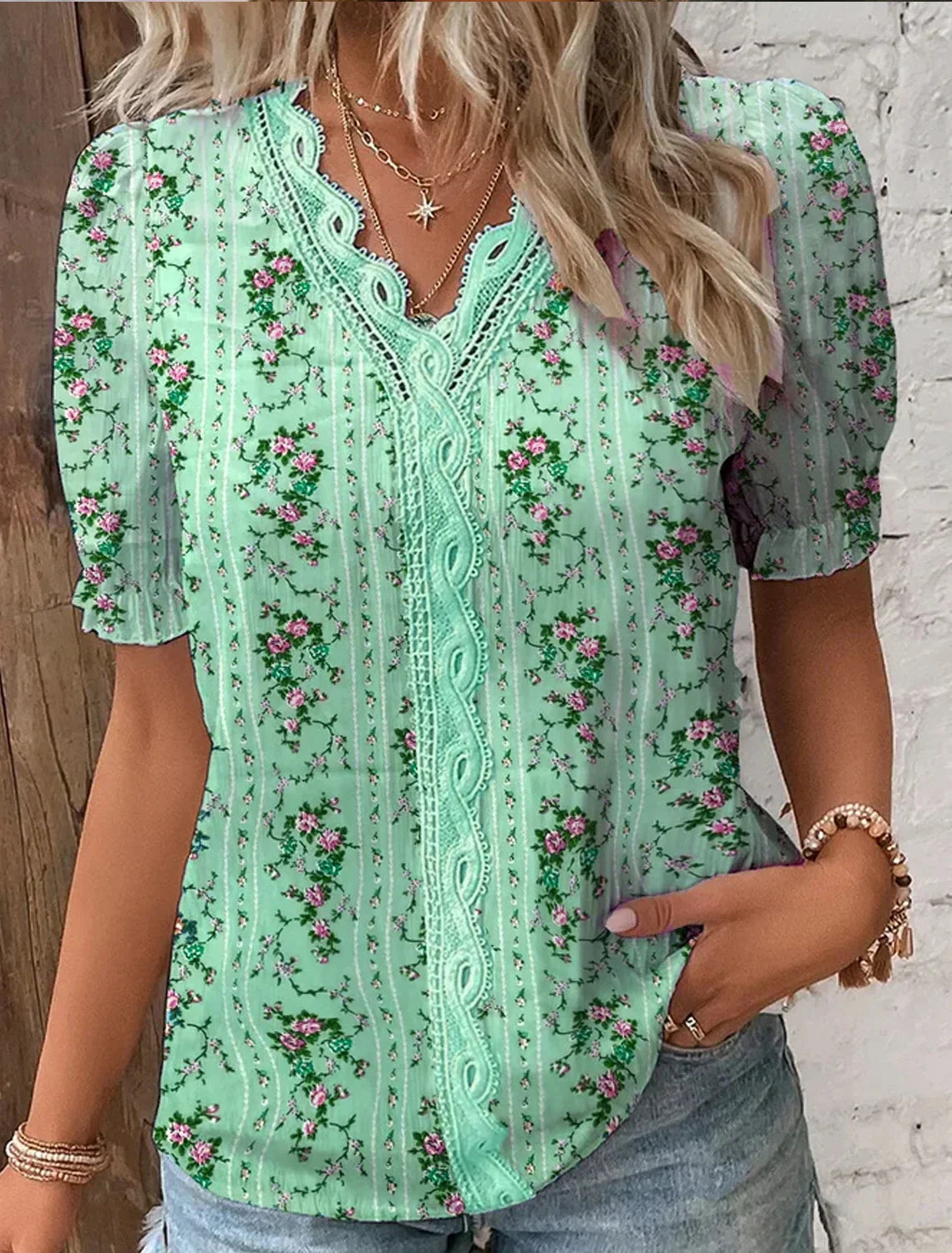 Chemise - Linde - Little Paris