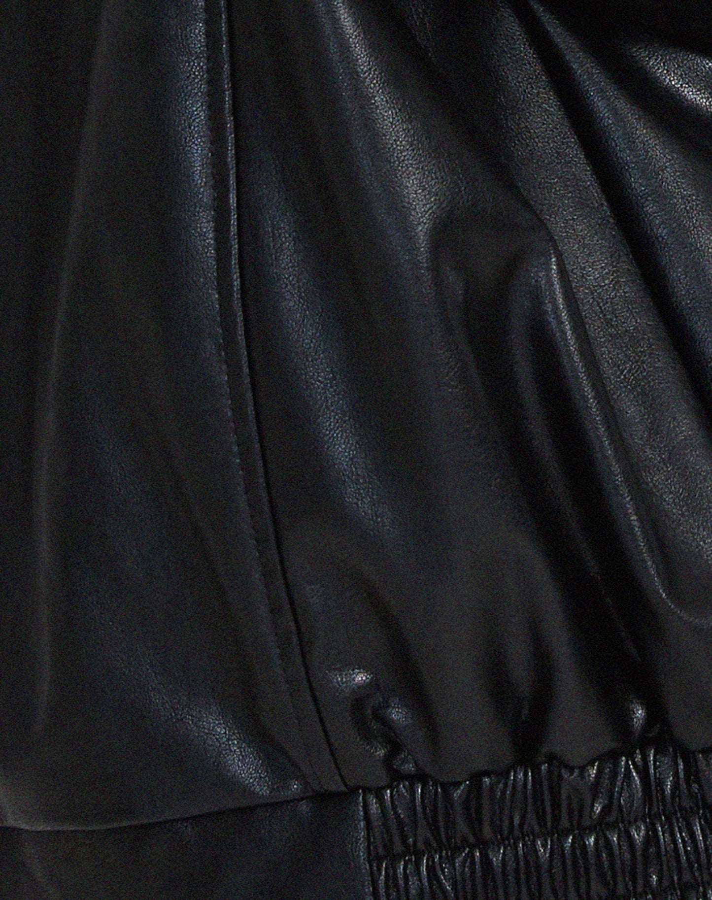 Manteau Veste en cuir oversize  - Jill - Little Paris