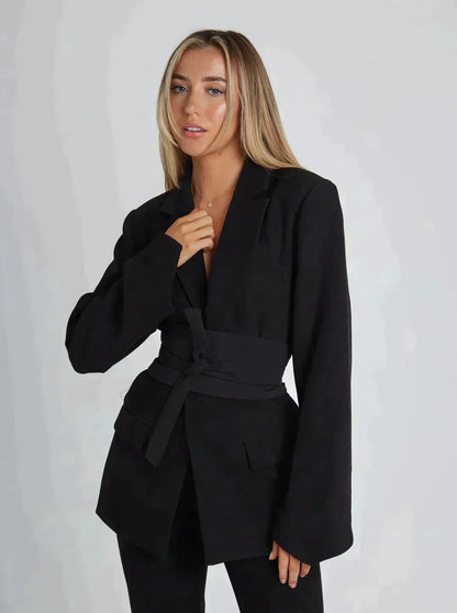 Blazer avec Ceintures - Anne - Little Paris
