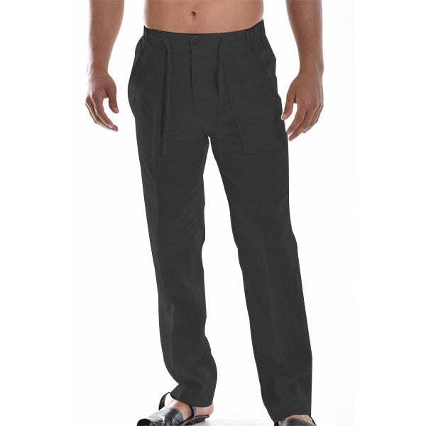 Pantalon d'Été en Lin Respirant pour Homme – Antoni – Little Paris
