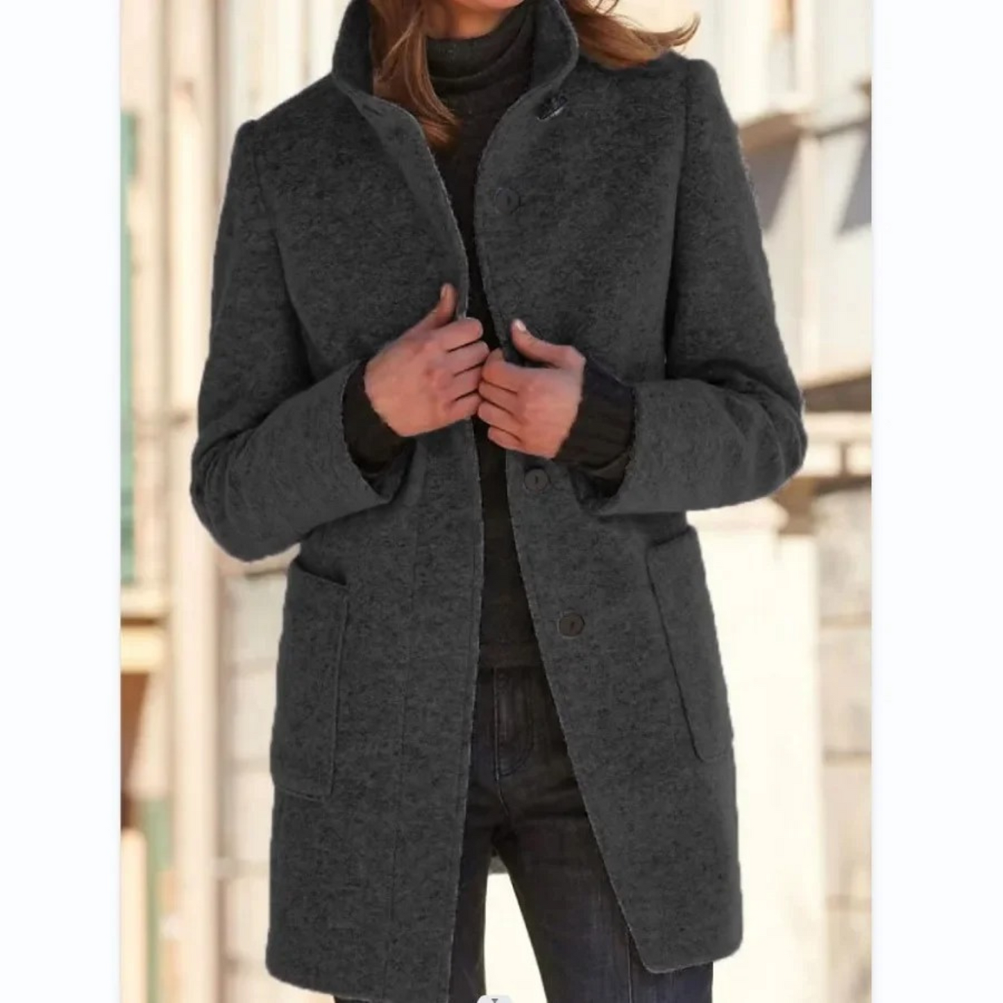Manteau en laine - Mexy - Little Paris