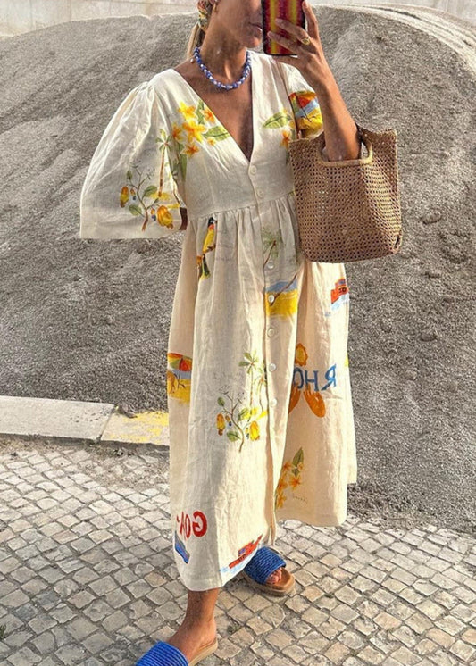 Robe méditerran - Rouay - Little Paris