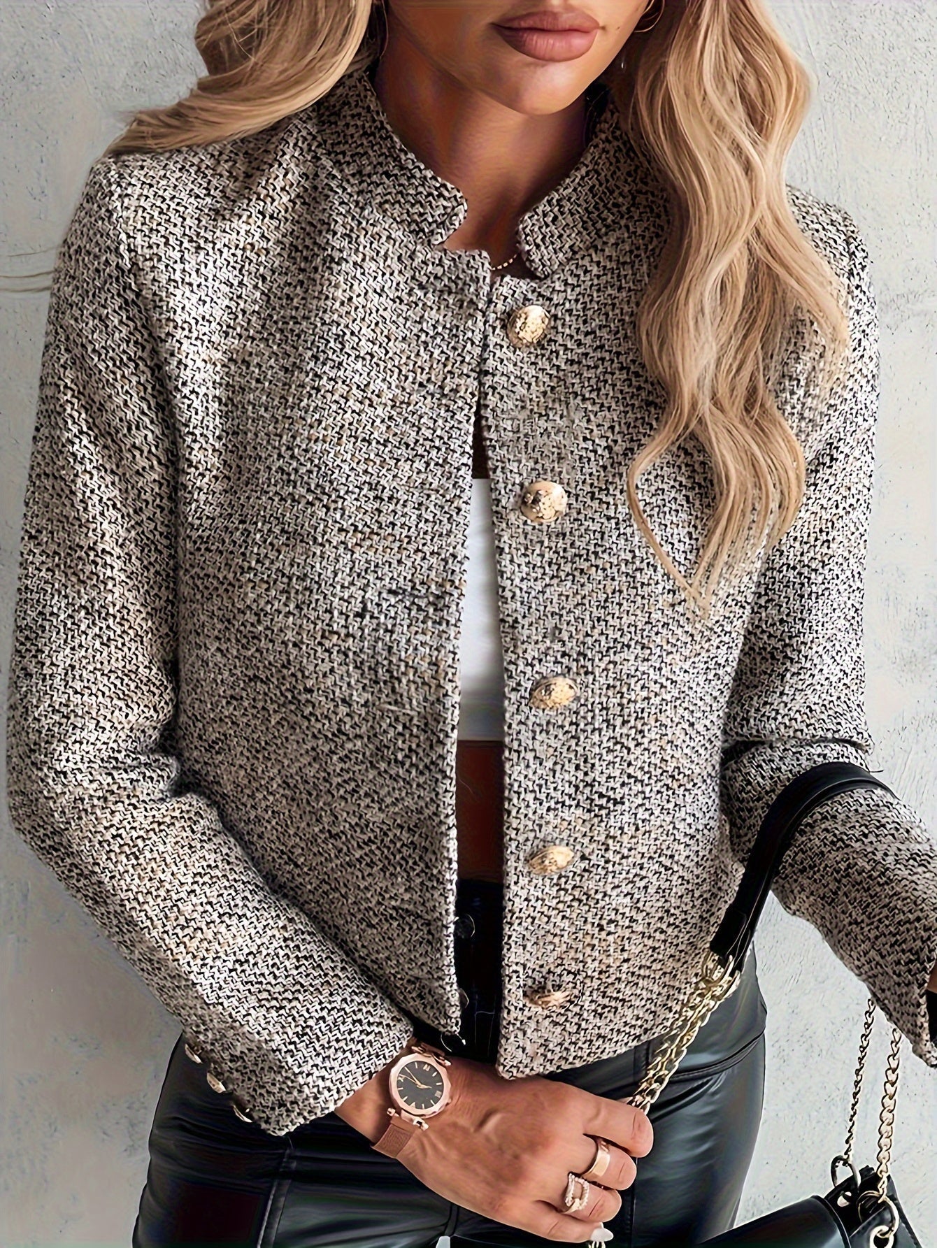 Veste chic en tweed - Eliza - Little Paris